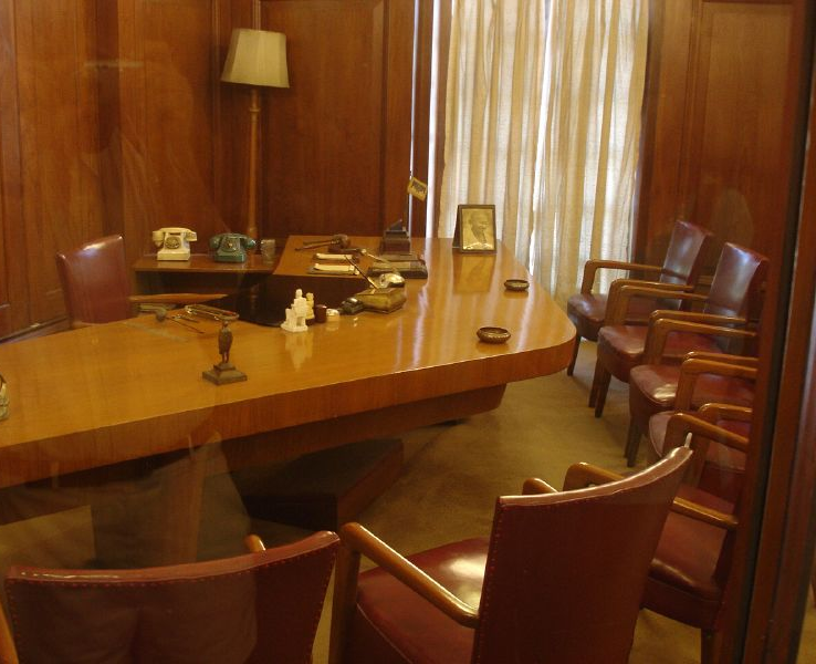 Study room of Jawaharlal Nehru Study room at NEHRU MEMORIAL MUSEUM and LIBRARY