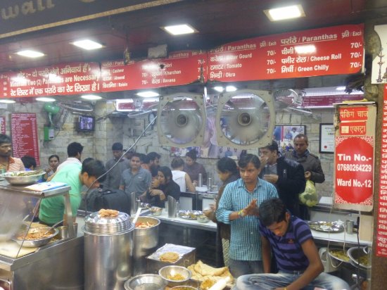 Paranthe wali gali in Chandni Chowk Market