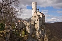 Lichtenstein Castle in Germany