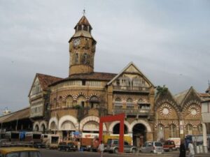 Crawford market in Mumbai