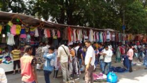 Linking road in Mumbai