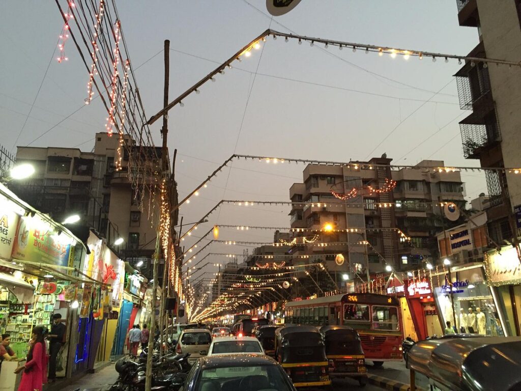 Lokhandwala market in Mumbai