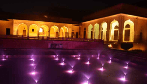 Water & Light Show at Sisodia Rani Ka Bagh in Jaipur