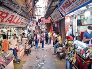 Gaffar Market in Karol Bagh