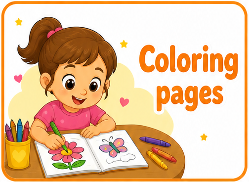 Free printable Coloring pages for kindergarten